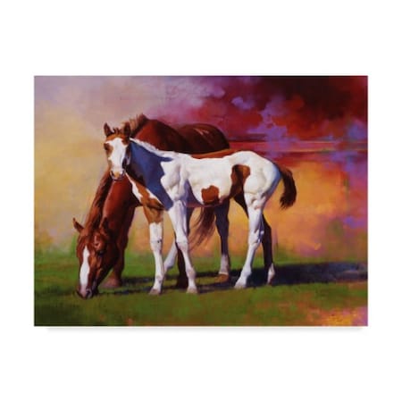 Trademark Fine Art Julie T. Chapman 'Hot Color' Canvas Art, 18x24 WAG02947-C1824GG